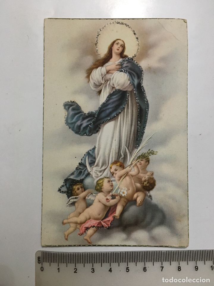 Postales: POSTAL RELIGIOSA. INMACULADA CONCEPCI&Oacute;N. LT. - Foto 1