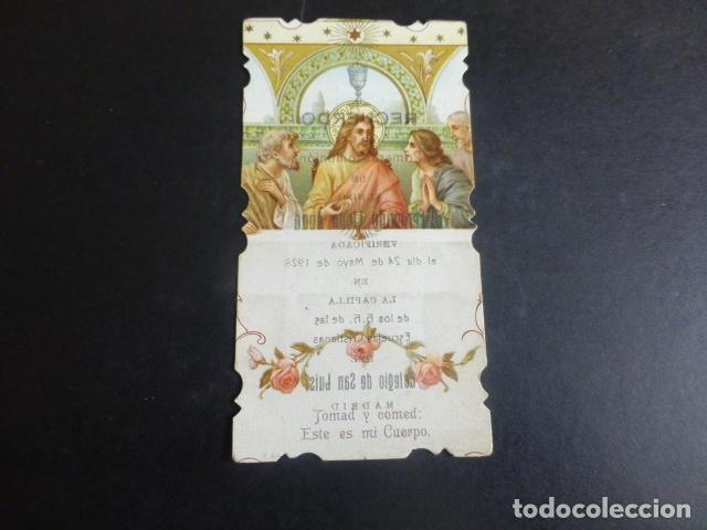Postales: RECORDATORIO PRIMERA COMUNION 1928 - Foto 1