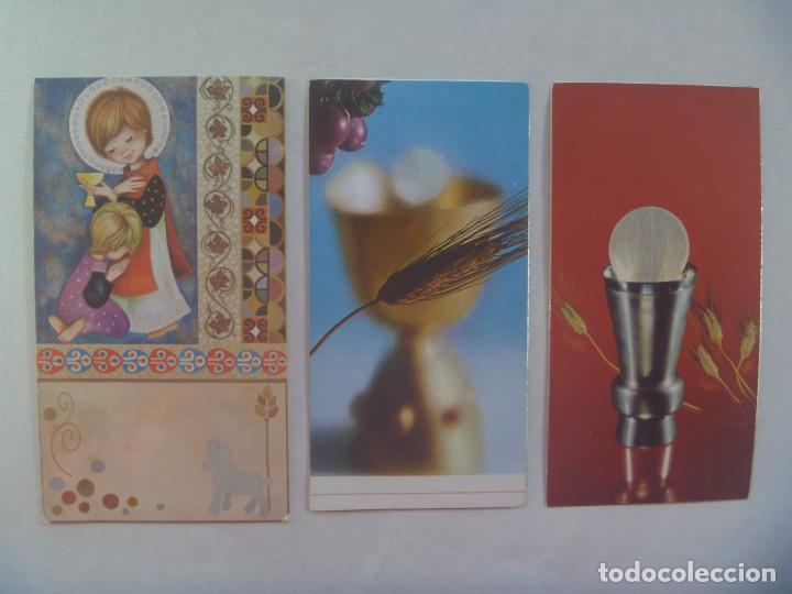 Postkarten: LOTE DE 3 ESTAMPAS DE PRIMERA COMUNION. MERIDA ( BADAJOZ ), 1970 Y 1971