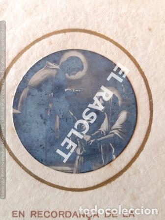 Postales: ANTIG&Uacute;O RECORDATORIO PRIMERA COMUNI&Oacute;N DEL A&Ntilde;O 1932 - Foto 2