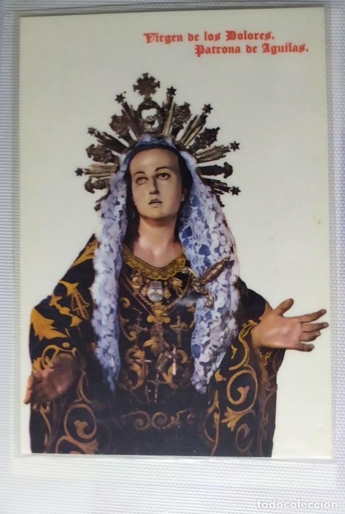 Postales: POSTAL VIRGEN DE LAS DOLORES PATRONA DE AGUILAS