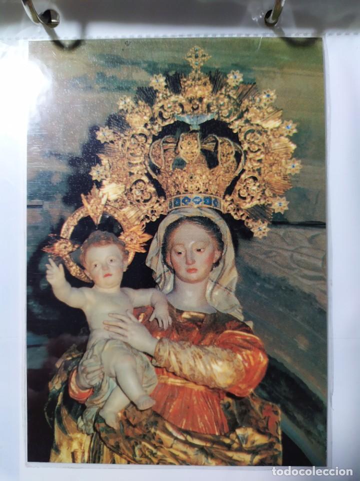 Postales: POSTAL VIRGEN CORONADA CON NI&Ntilde;O JESUS