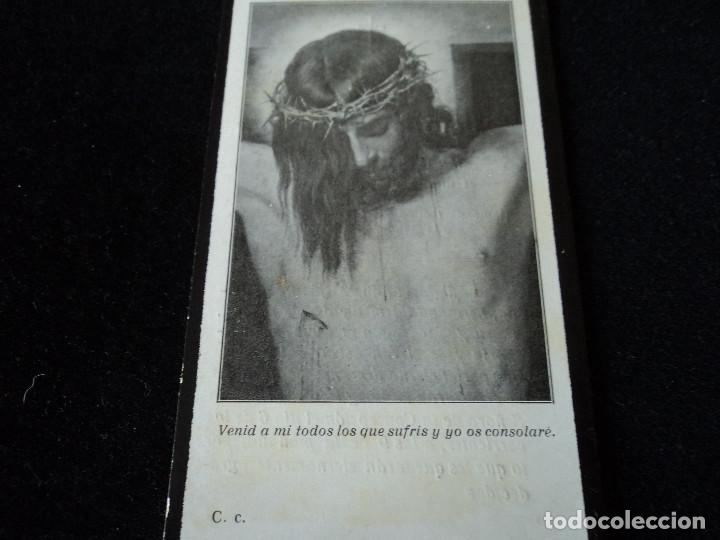 Postales: RECORDATORIO DE DEFUNCION 1939 IMAGEN CRISTO CRUCIFICADO Y VIRGEN