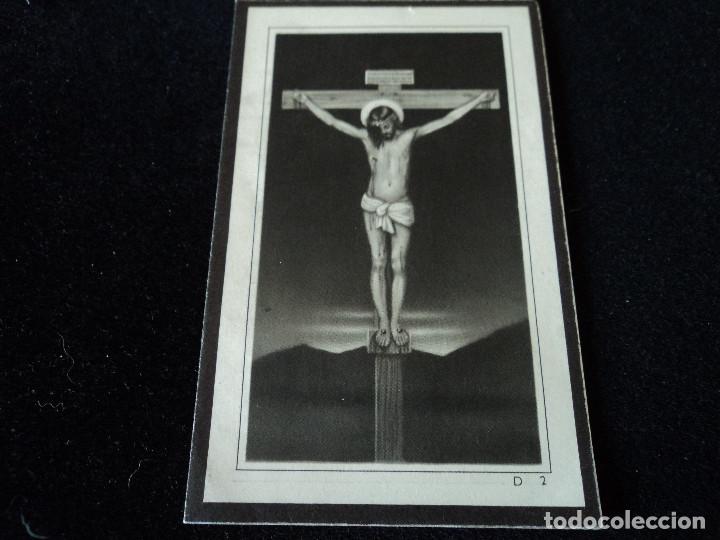 Postales: RECORDATORIO DE DEFUNCION1956 IMAGEN CRISTO DE VELAZQUEZ Y VIRGEN ED. BUSQUETS