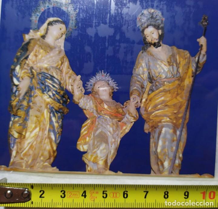 Postales: POSTAL JESUS MARIA Y NI&Ntilde;O JESUS CON ORACION REVERSO