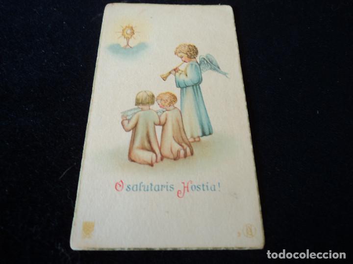 Postales: RECUERDO comunion 1944 IMAGEN DIBUJO LA HORMIGA DE ORO 11 X 6 CM