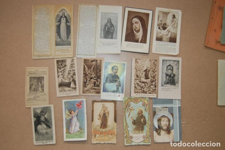 Postales: Lote de estampas religiosas - Foto 1