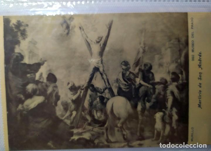 Postales: POSTAL BLANCO Y NEGRO MUSEO DEL PRADO MARTIRIO DE SAN ANDRES
