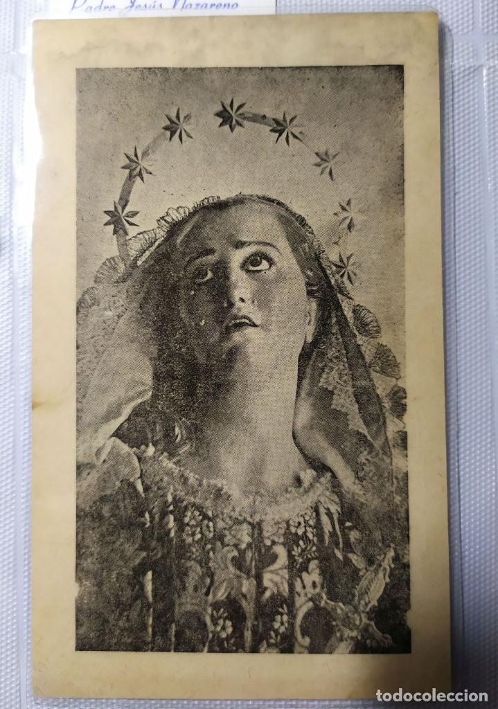 Postales: POSTAL BLANCO Y NEGRO SANTISIMA VIRGEN MONJAS CLARISAS SEPTENARIO DOLORES GLORIOSO