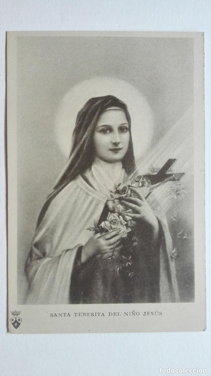 Postales: POSTAL - SANTA TERESITA DEL NI&Ntilde;O JESUS