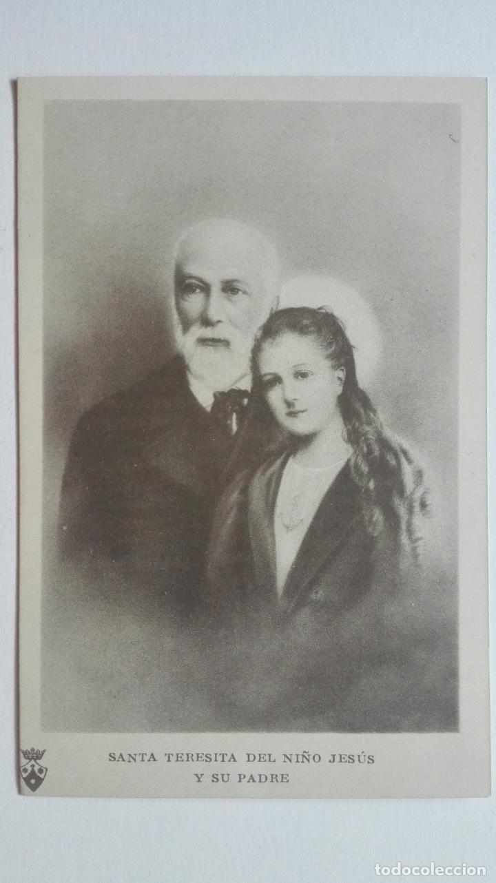 Postales: POSTAL - SANTA TERESITA DEL NI&Ntilde;O JESUS, Y SU PADRE