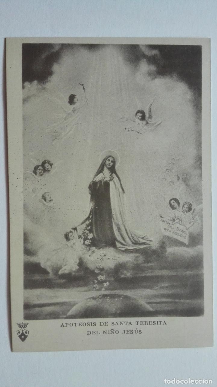 Postales: POSTAL - APOTEOSIS DE SANTA TERESITA DEL NI&Ntilde;O JESUS