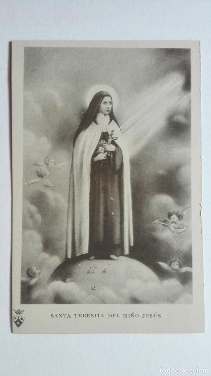Postales: POSTAL - SANTA TERESITA DEL NI&Ntilde;O JESUS