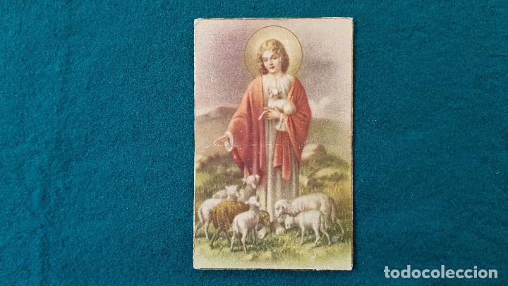 Cartoline: POSTAL RELIGIOSA REPRODUCCION DE PINTURA (1950s)