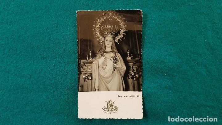Postales: ESTAMPA RECORDATORIO FOTOGRAFIA INMACULADA CONCEPCION (1957) CORONACION