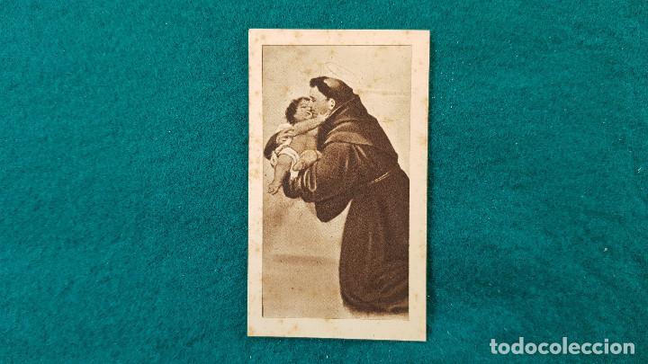 Postales: ESTAMPA RECORDATORIO SAN ANTONIO DE PADUA
