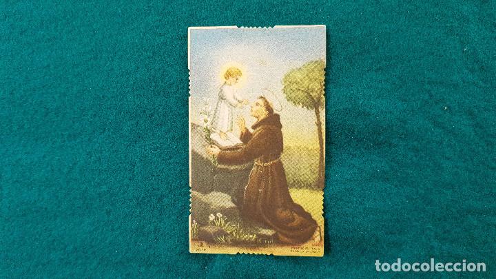 Postales: ESTAMPA RECORDATORIO SAN ANTONIO DE PADUA