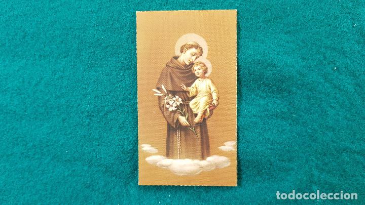 Postales: ESTAMPA RECORDATORIO SAN ANTONIO DE PADUA