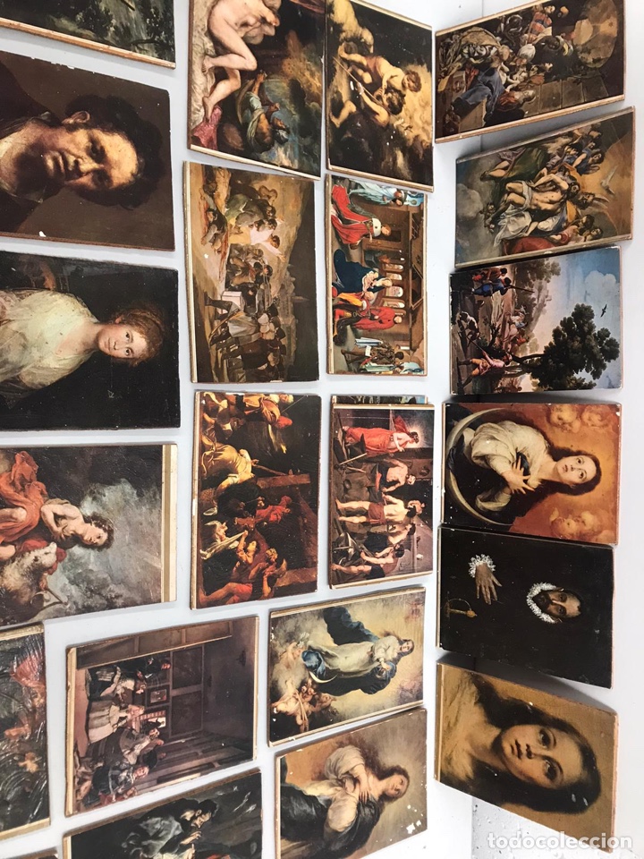 Postales: Lote de mini cuadros religiosos - Foto 4