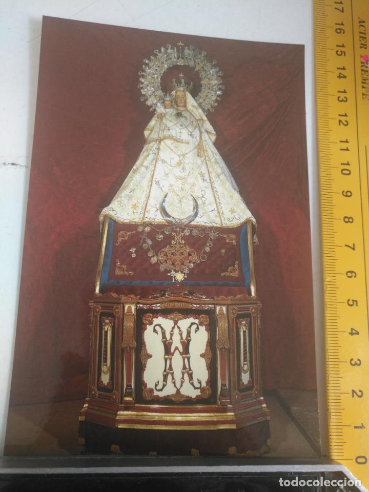 Postkarten: POSTAL VIRGEN O SANTO SEMANA SANTA - virgen LA CRUZ ESCALONA DEL PRADO  . VISTABELLA