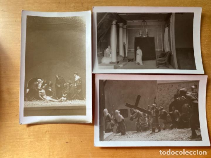 Postkarten: LOTE POSTALES ANTIGUAS PASION DE CRISTO DIORAMA DIORAMAS A&Ntilde;OS 40