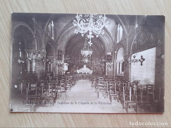 Postais: TARJETA POSTAL - PARAY LE MONIAL - INTERIOR DE LA CAPILLA DE VISITA