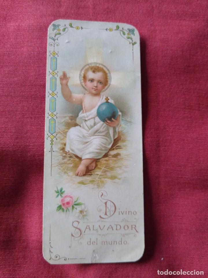 Postais: Preciosa Estampa Divino Salvador del Mundo.