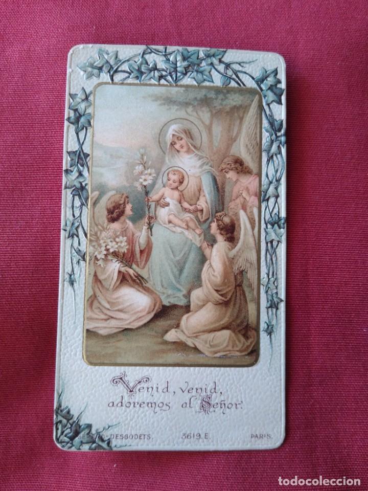 Postais: Preciosa Estampa La Virgen Mar&iacute;a y el Ni&ntilde;o .
