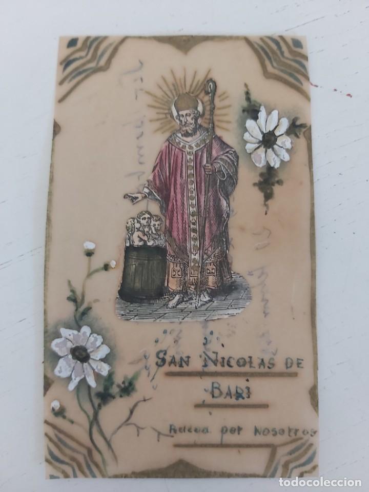 Postales: ANTIGUO RECORDATORIO SAN NICOLAS DE BARI. 1923.