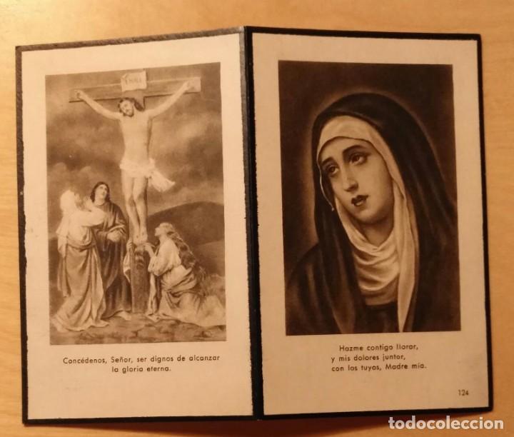 Postcards: RD 36 Antigua Estampa Recordatorio defunci&oacute;n - Castelldans, febrero 1953 - Artes Gr&aacute;ficas Vda. Mart