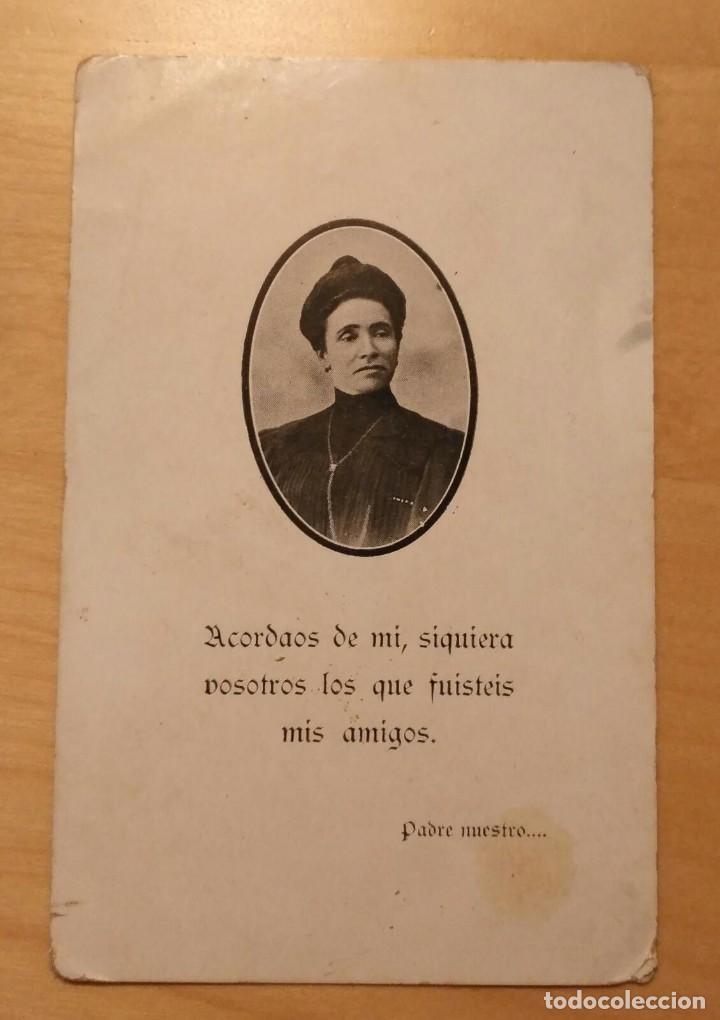 Postcards: RD 56 Antigua Foto Recordatorio defunci&oacute;n - Acordaos de mi...
