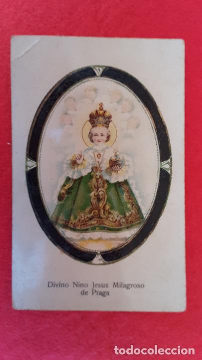Cartoline: POSTAL ANTIGUA ESTAMPA DIVINO NI&Ntilde;O JESUS MILAGROSO DE PRAGA ORIGINAL PRJ 59