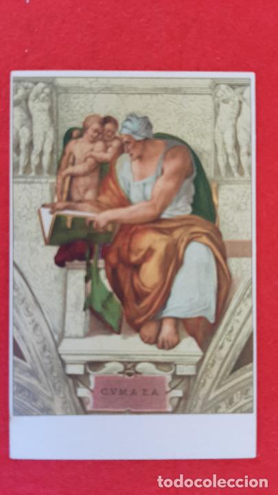 Cartoline: POSTAL ANTIGUA ESTAMPA CUMAEA REVERSO ORIGINAL PRJ 75