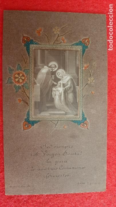 Postkarten: ANTIGUA ESTAMPA MODERNISTA CON FOTO ORIGINAL ESJ 204