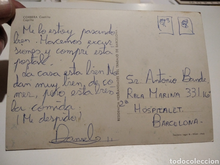 Postales: Corbera capilla castillo Postal - Foto 2