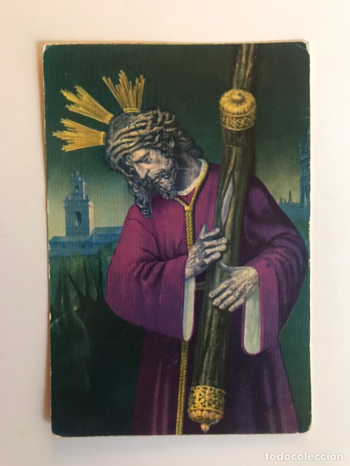 Postales: JESUS DEL GRAN PODER, Postal Coloreada .., Ediciones Barsal. Serie R, No.36 (h.1950?) S/C