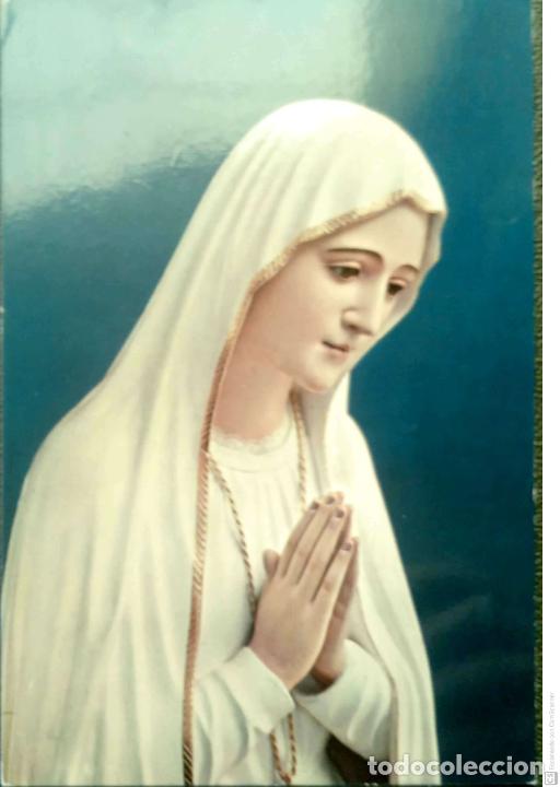 Postales: F&aacute;tima. Virgen. Usada . Color - Foto 1
