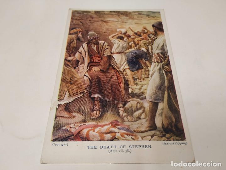 Postales: POSTAL THE DEATH OF STEPHEN
