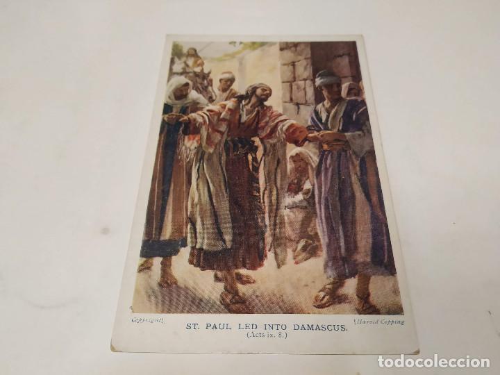 Postales: POSTAL ST. PAUL LED INTO DAMASCUS - Foto 1
