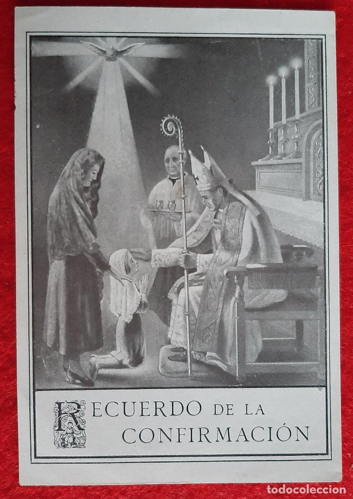 Postkarten: ESTAMPA RECUERDO DE LA CONFIRMACION ANTIGUA ORIGINAL , F11
