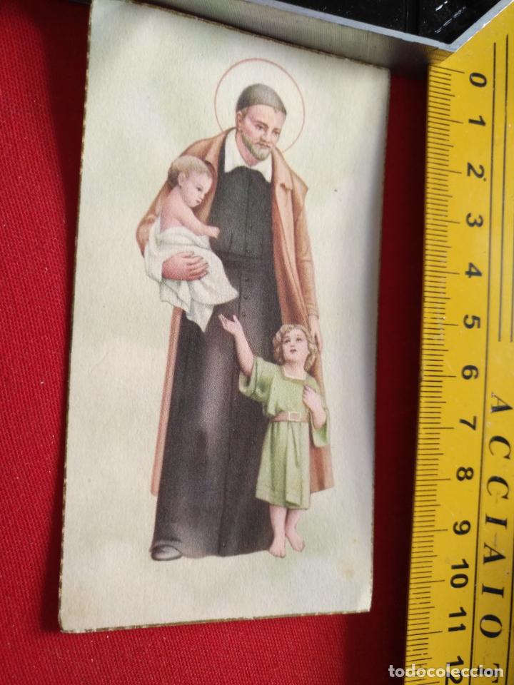 Postcards: estampa religiosa - san vicente de paul