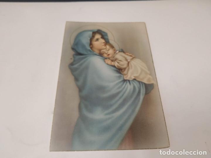 Postales: POSTAL VIRGEN CON NI&Ntilde;O