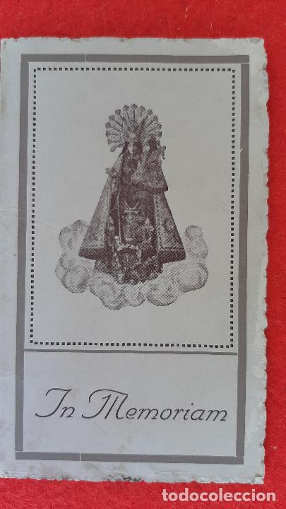 Postais: RECORDATORIO DE DEFUNCION IN MEMORIAM VIRGEN DESAMPARADOS ORIGINAL RD1