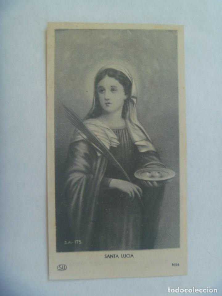 Cartes Postales: ESTAMPA ANTIGUA DE SANTA LUCIA, DOMINGO MUNDIAL DE LA PROPAGACION DE LA FE , 1944