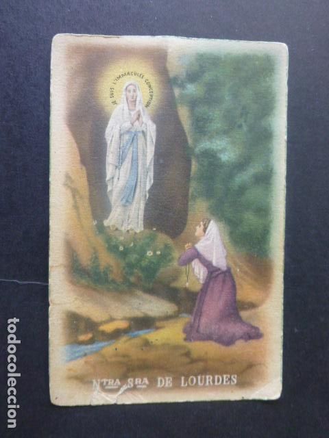 Postales: VIRGEN DE LOURDES POSTAL - Foto 1