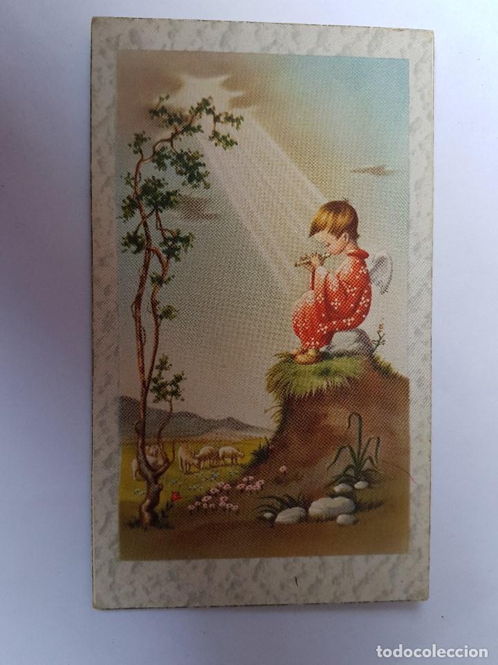 Cartoline: RECUERDO DE NACIMIENTO Y BAUTISMO. BIRTH AND BAPTISM. NAISSANCE ET BAPT&Ecirc;ME. 1958 MONTEVIDEO