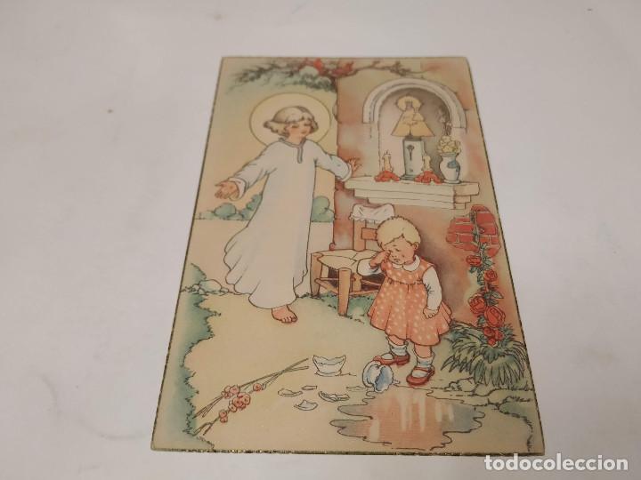 Postales: POSTAL RELIGIOSA INFANTIL - Foto 1