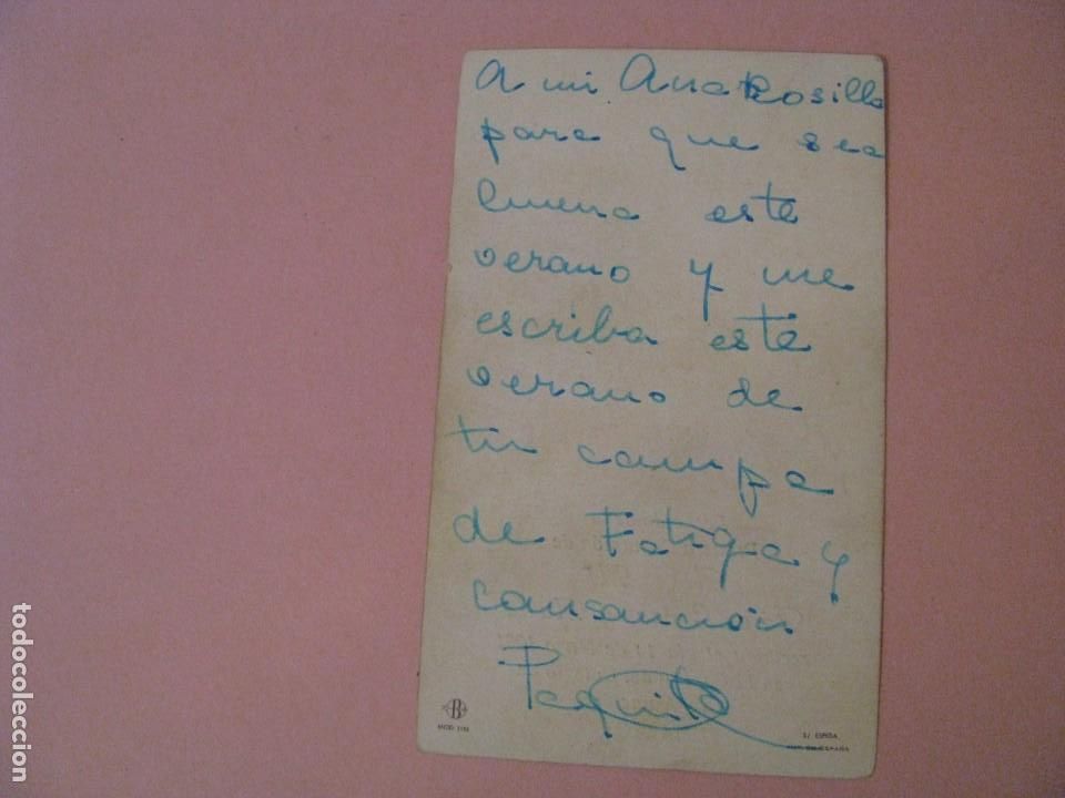 Postales: RECORDATORIO DE LA PRIMERA COMUNI&Oacute;N. M&Aacute;LAGA. 1961. - Foto 2