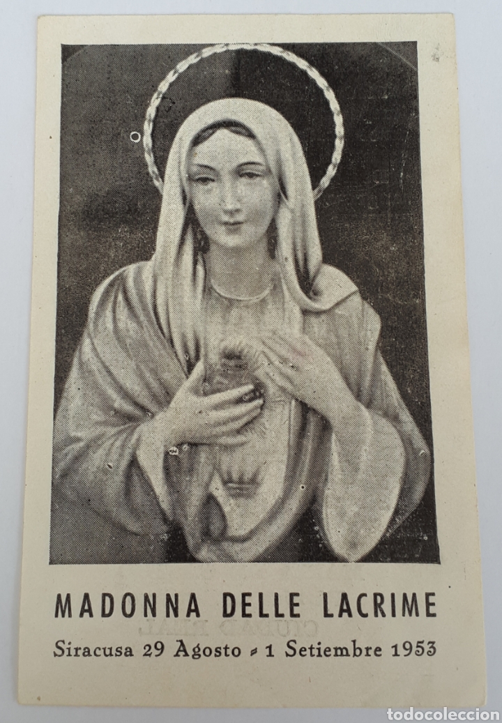 Postales: MADONNA DELLE LACRIME. Ciudad Real. 1954