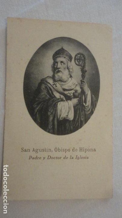 Postales: SOLEMNE NOVENARIO.JACULATORIAS.SAN AGUSTIN.MONASTERIO SAN LEANDRO.SEVILLA 1930
